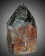 Polished Smoky Quartz Crystal Point - Brazil #34762-2
